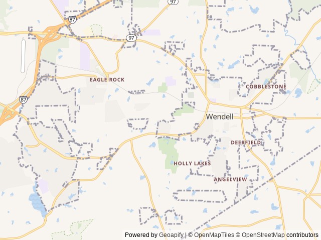 Map for 2018 Rockwood Roo 233S near Wendell, NC
