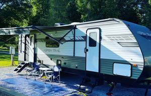 Get cozy in our 2022 Aspen Trail - Delivery only