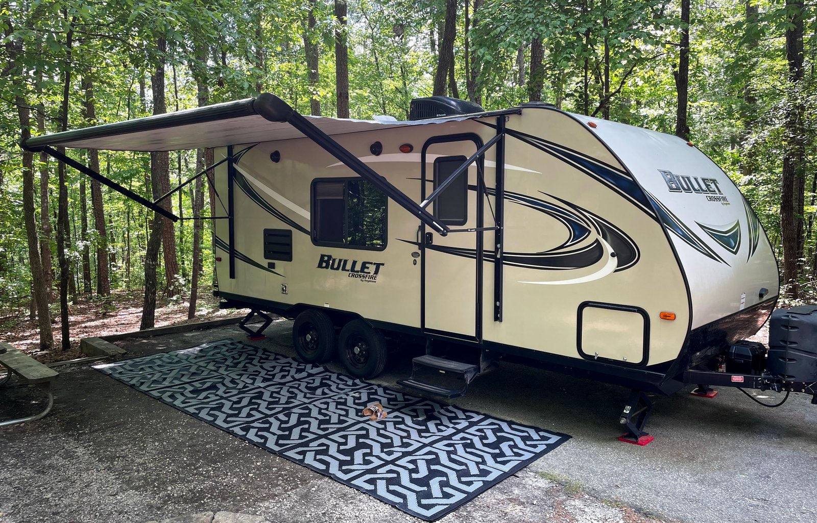 Adventures Await! Bunk beds and Outdoor griddle