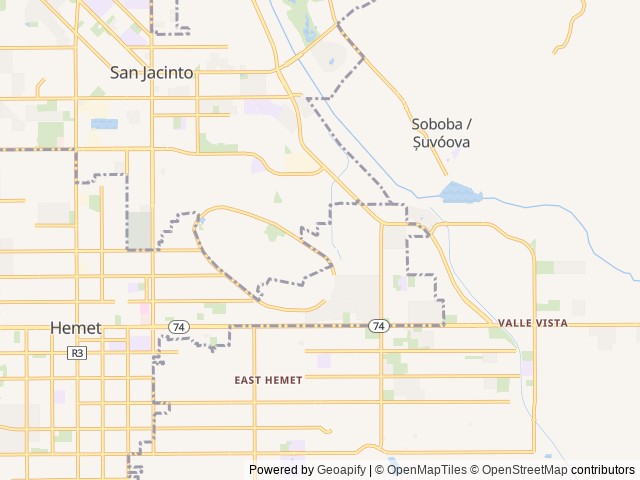 Map for RV go Family n Kids near Hemet, CA