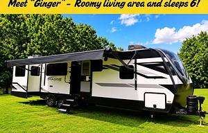 Meet "Ginger" Sleeps 6 Comfortably!