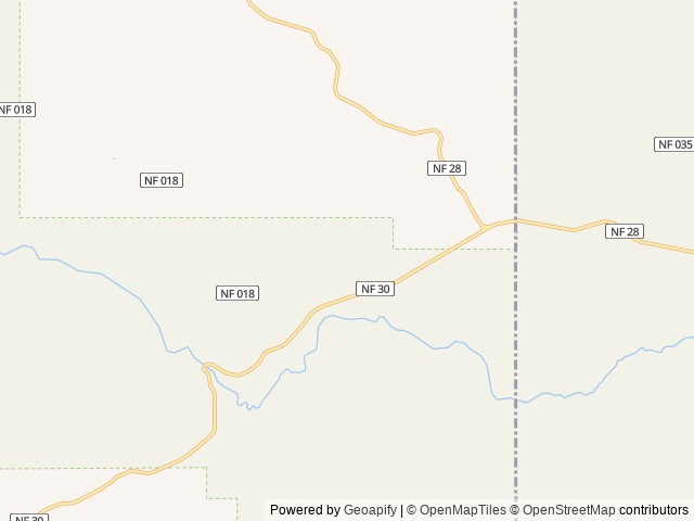 Map of Currier Guard Station location at Paisley, OR, United States