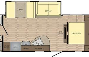2018 CrossRoads RV Sunset Trail Super Lite SS254RB