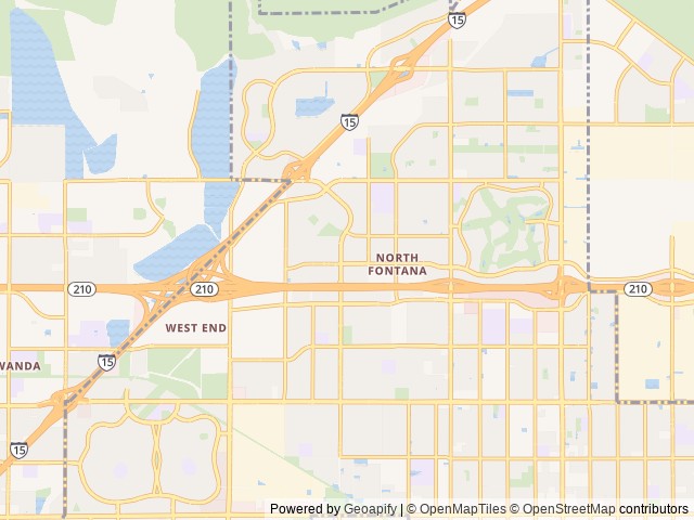 Map for The Hendersons Jayco Jay Flight 261BHS near Fontana, CA