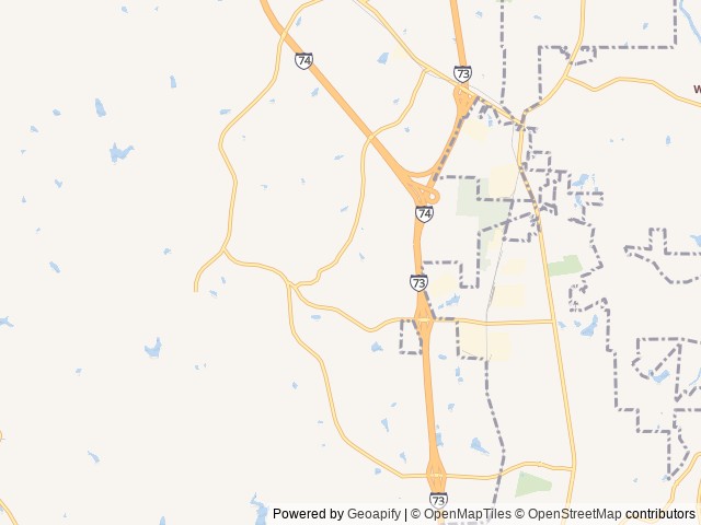 Map for 2023 Forest River RV Aurora 32BDS near Randleman, NC