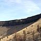 Basaltic rim rock above Mecca Flat Campground.