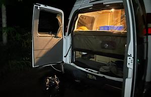 Off-Grid Solar 2005 Roadtrek 210P Bike Carrier