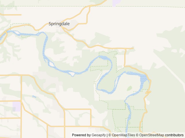Map of Oxbow Regional Park location at Gresham, OR, United States