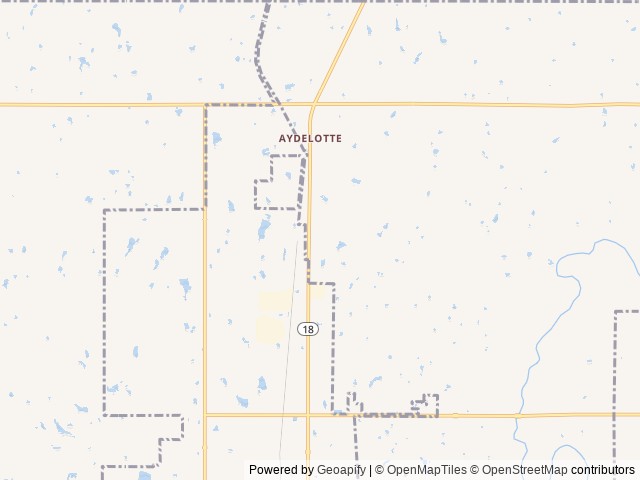 Map of Shawnee RV Park location at Shawnee, OK, United States