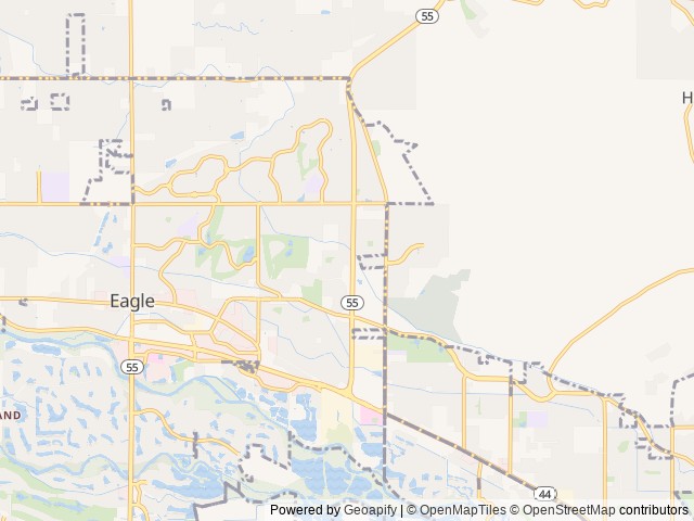 Map of Hi Valley Rv Park location at Garden City, ID, United States