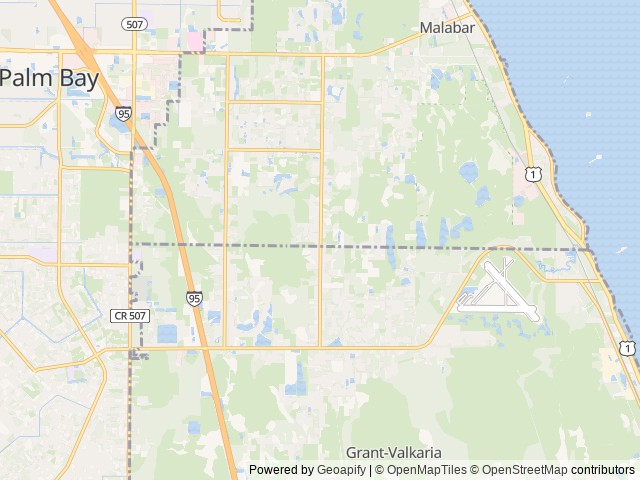 Map for 2023 Coachmen RV Freelander 26DS near Malabar, FL