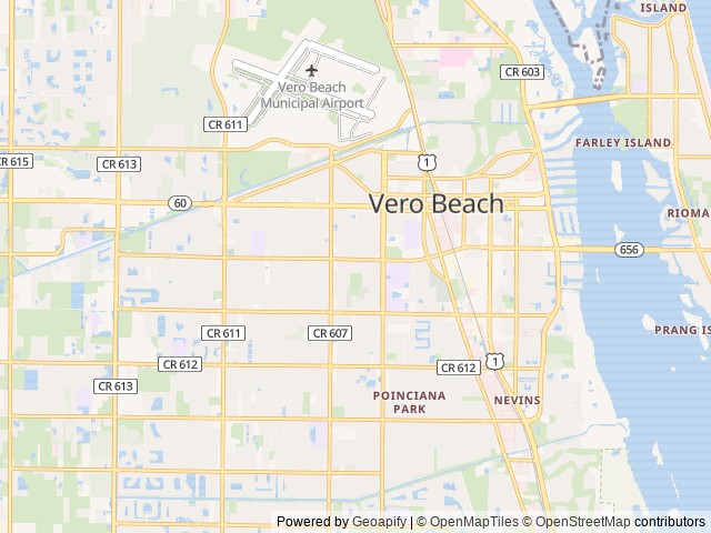 Map for 2018 Starcraft Autumn Ridge Outfitter 17RD near Vero Beach, FL