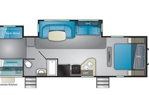 Cheyenne's wilderness adventure camper