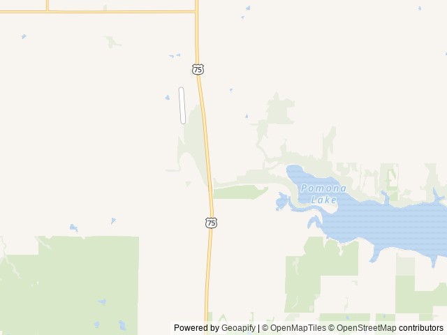Map of Carbolyn Park location at Vassar, KS, United States