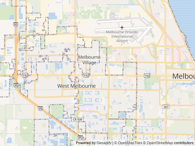 Map for NO LONGER AVALIABLE near Melbourne, FL