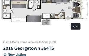 2016 Forest River RV Georgetown 364TS
