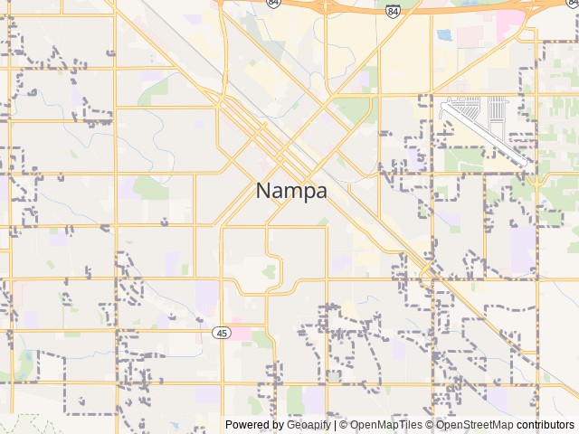 Map for 2019 Keystone RV Cougar 29RDBwe near Nampa, ID