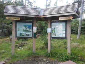 Bulletin Boards at Duck Harbor Campground