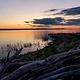 Hazelton boat ramp at sunset