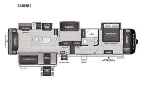 2023 Keystone RV Cougar 368MBI