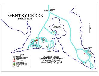 Gentry Creek Map