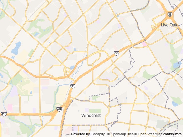 Map for Haven awaits! near San Antonio, TX