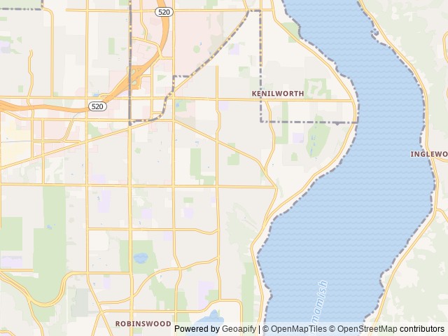 Map for 2021 Lance Lance Travel Trailers 1985 near Bellevue, WA