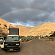 Rainbow over campsite at Twin Springs Campground