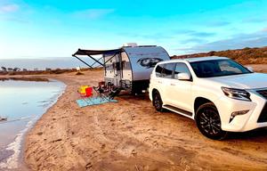 **BEST for RV Parks & Beach+Easy To Tow+Sleeps 5**