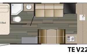 NEW RETRO VINTAGE RV  - DELIVERY ONLY
