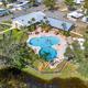 Swimming pool at Holiday RV Park in Leesburg, Florida.