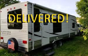 29' Coachmen Catalina delivered Clean & Safe!