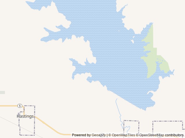 Map of Waurika Lake Marina & Campgrounds location at Waurika, OK, United States