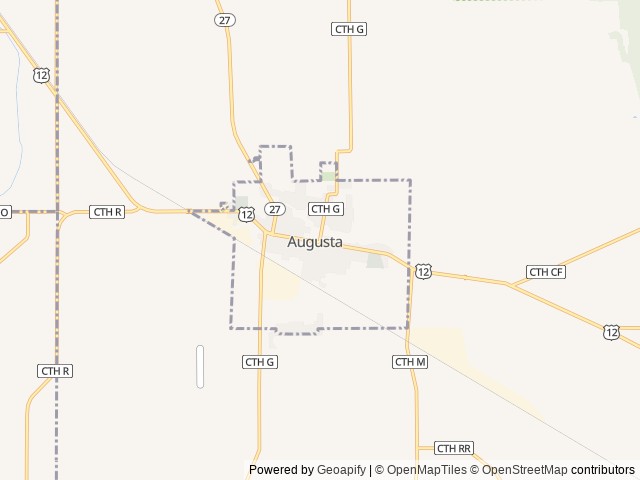 Map for 2021 KZ Sportsmen 344BH near Augusta, MN