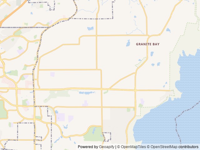 Map for Mercedes Thor Motor Coach Siesta 24ST near Granite Bay, CA