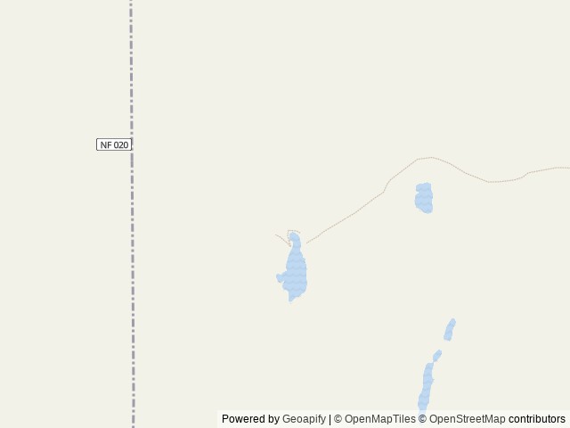 Map of Swan Lake Kitchen location at Republic, WA, United States