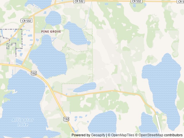 Map for 2021 Flagstaff SuperLite Bunk House near St. Cloud, FL