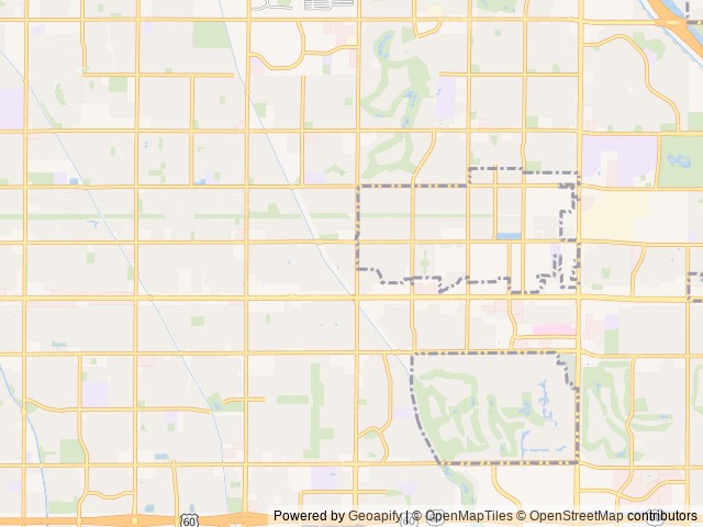 Map of Sun Life location at Mesa, AZ, United States