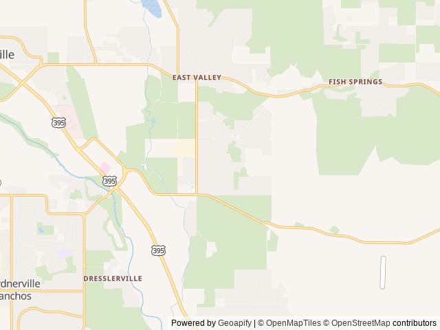 Map for 2008 Cruiser Fun Finder F-189FBS near Gardnerville, CA