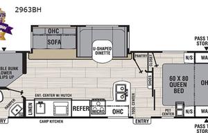 2019 Coachmen RV Spirit Ultra Lite 2963BH