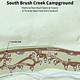 South Brush Creek Map