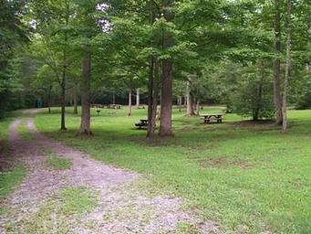 View from campground entrance