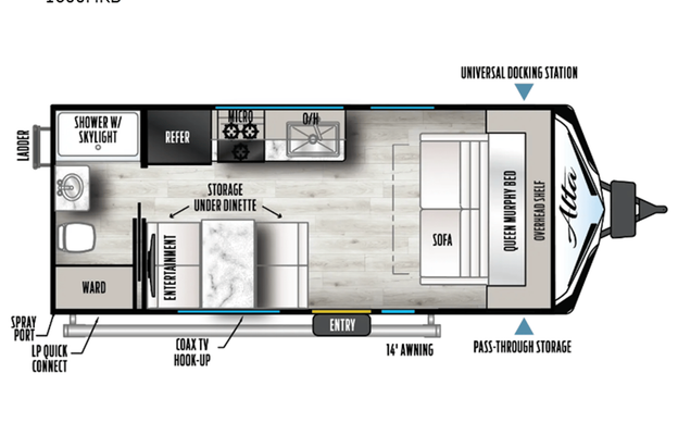 2023 Silver lake M-17BHLE RV rental photo 1
