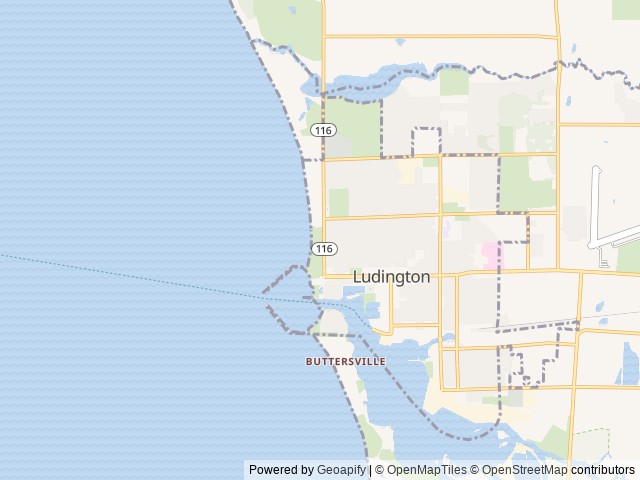 Map for Cozy 2026 Jayco Jayflight SLX, amazing camper! near Ludington, WI
