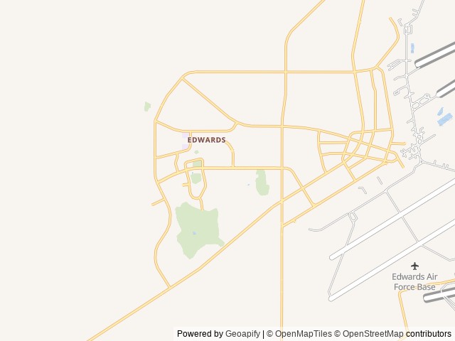 Map for 2024 EAST TO WEST Silver Lake LE 18BHLE near Edwards Air Force Base, CA
