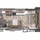 2021 Forest River RV Wildwood X-Lite 19DBXL