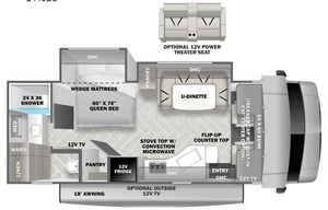 Little Foot, the 2023 Sunseeker RV- sleeps 6!