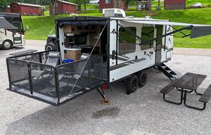 The Black Pearl | Luxury Toy Hauler & Patio Deck!