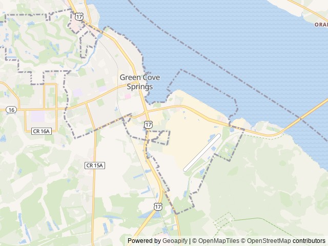 Map for Fully Renovated R.V, including Many Upgrades. near Green Cove Springs, FL