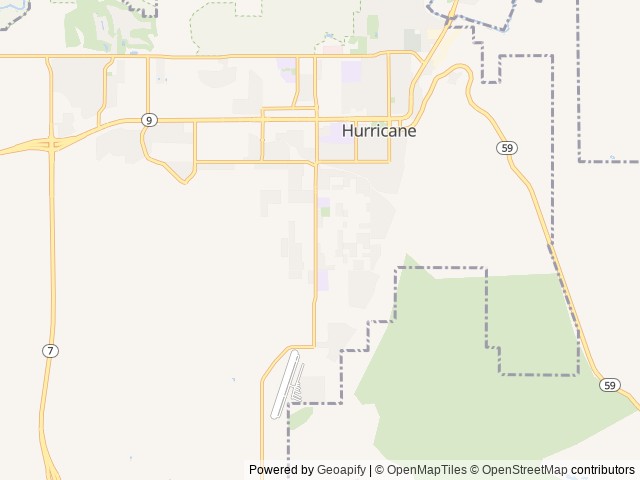 Map for Family-Friendly 2018 Sleeps 10 & Off-Grid Ready! near Hurricane, AZ